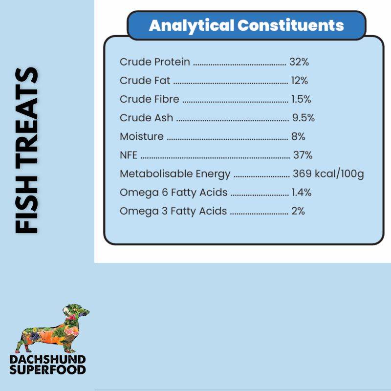 Dachshund Superfood Fish Dog Treats - Image 5