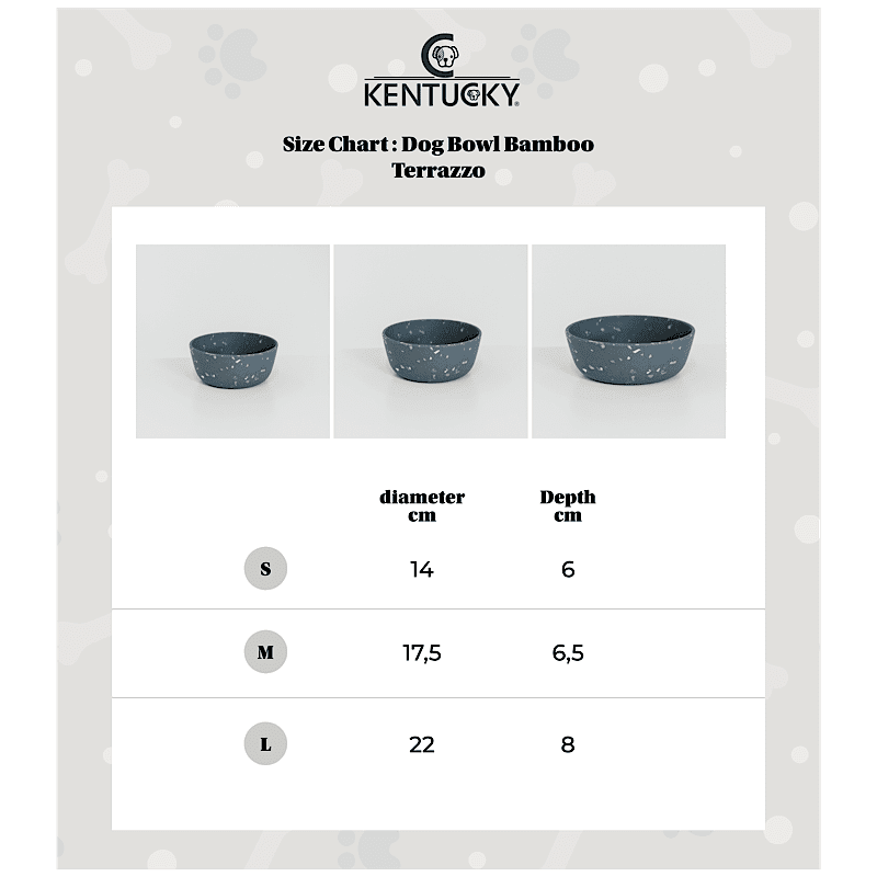 Kentucky Dogwear Terrazzo Dog Bowl - Image 4