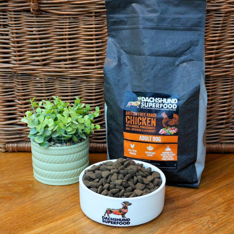 Dachshund Superfood British Free Range Chicken Kibble - Adult