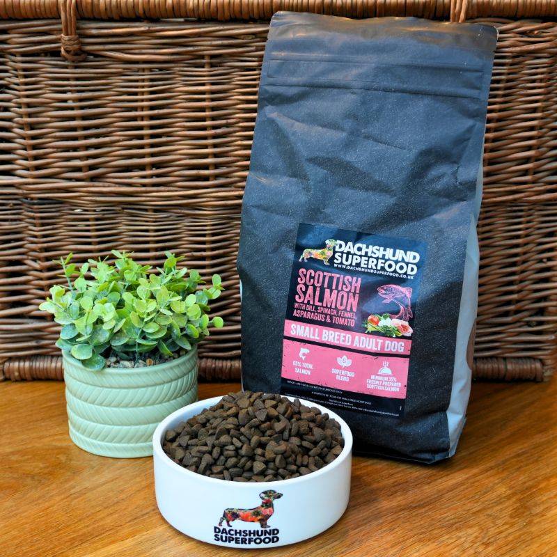 Dachshund Superfood Scottish Salmon Kibble - Adult