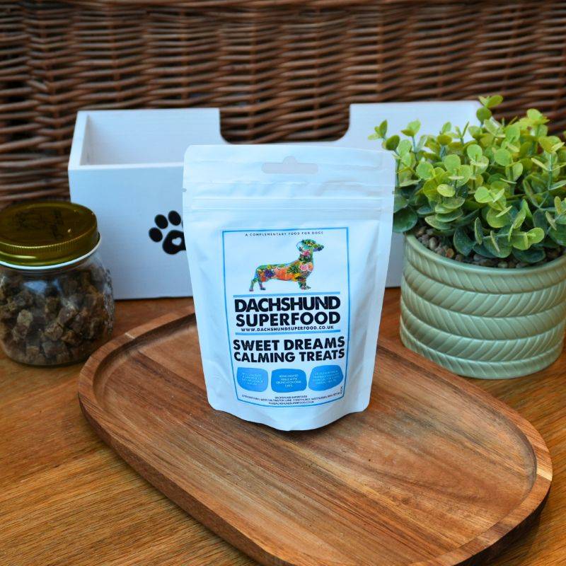 Dachshund Superfood Sweet Dreams Calming Dog Treats