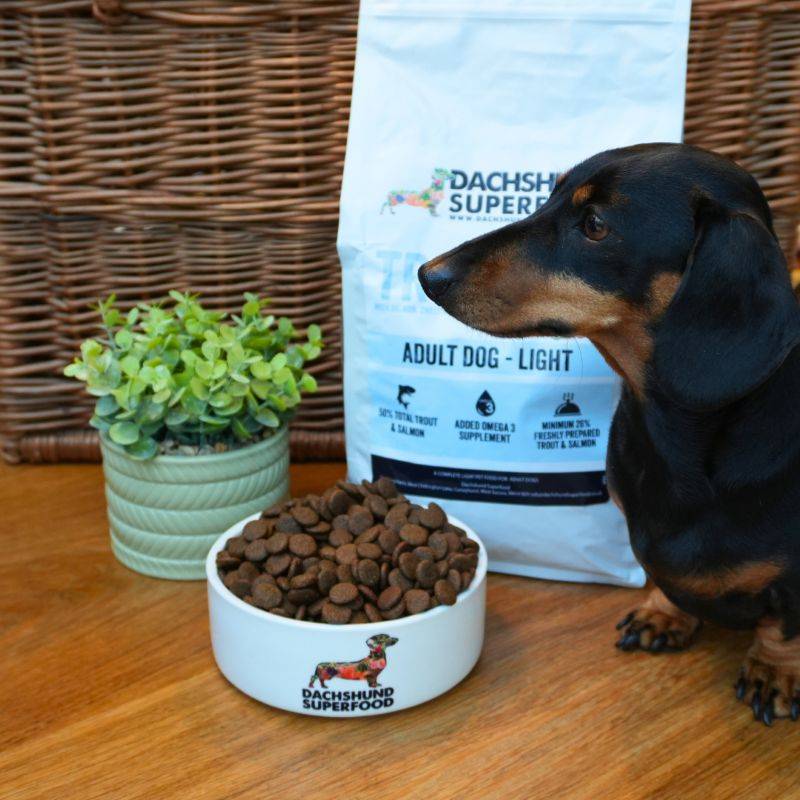 Dachshund Superfood Trout with Salmon Kibble - Light Recipe - Adult - Image 3