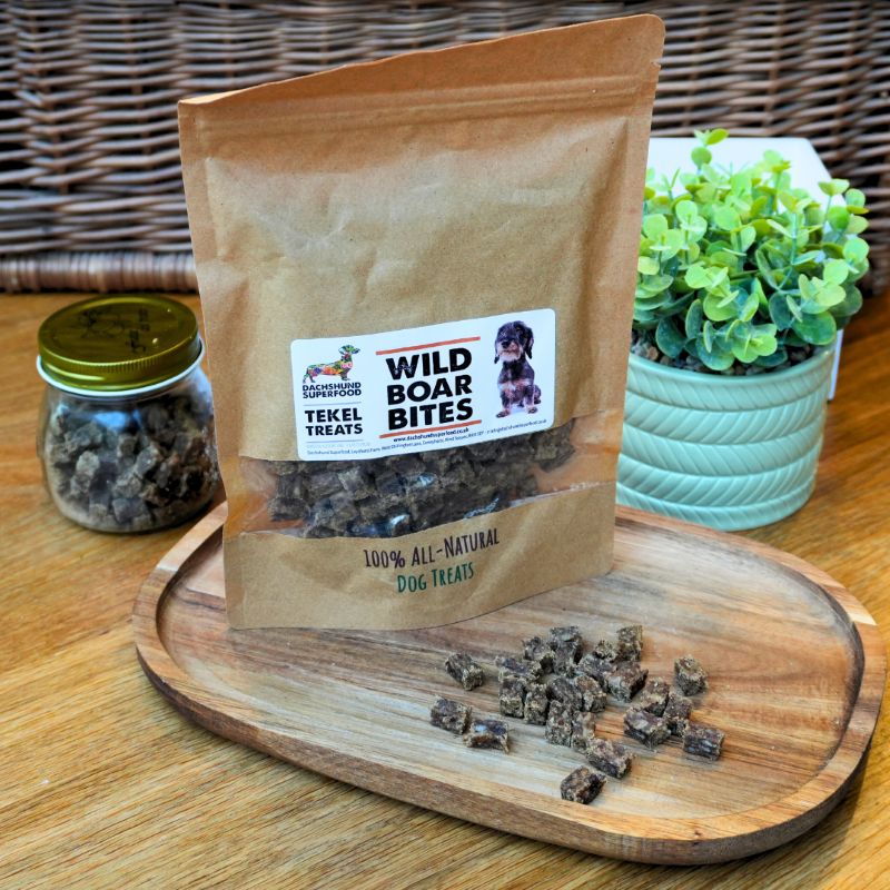 Dachshund Superfood Wild Boar Bites - Tekel Treats